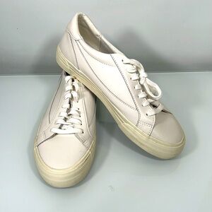 Madewell unisex canvas low-top sidewalk sneaker. Women’s size 9.5. Men’s size 8